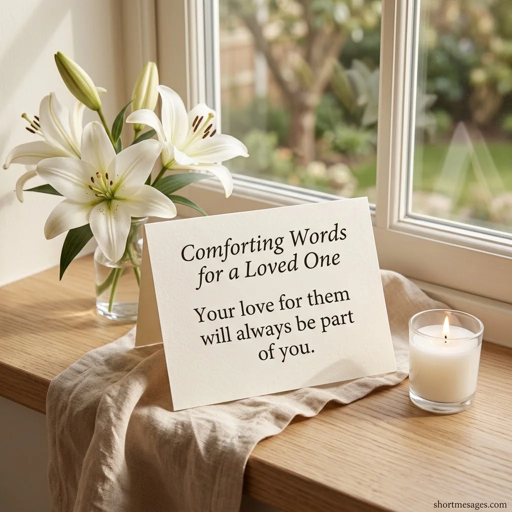 Comforting Words for the Loss of a Loved One