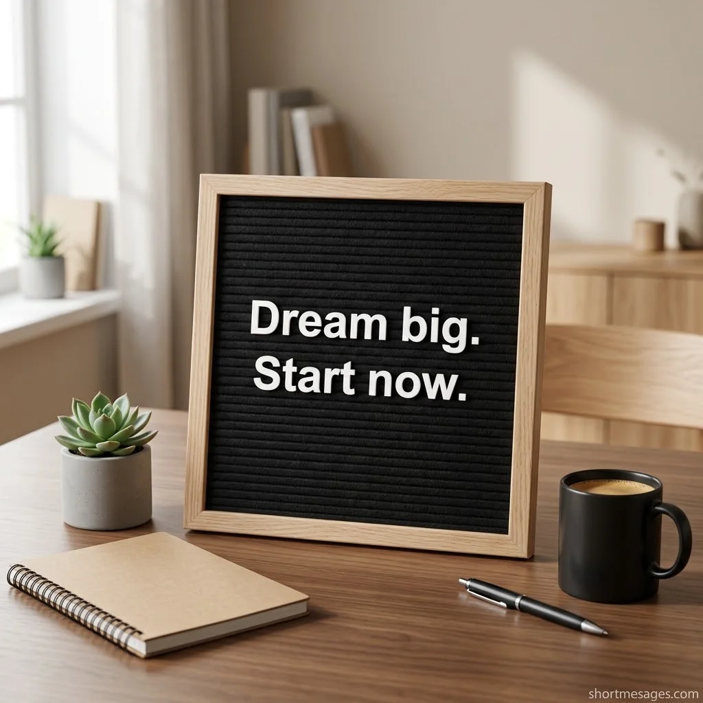 Inspirational and motivational messages