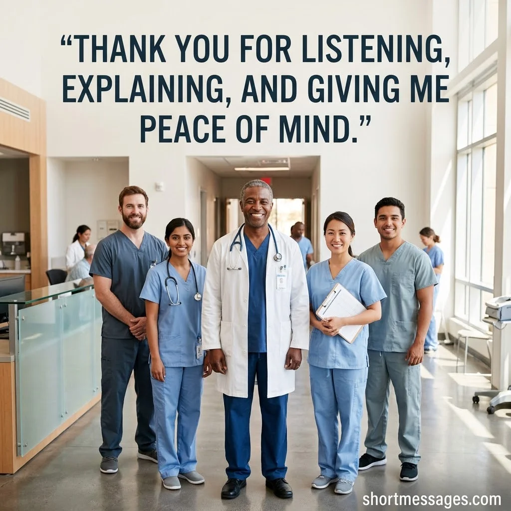 Messages for Doctors and Care Teams