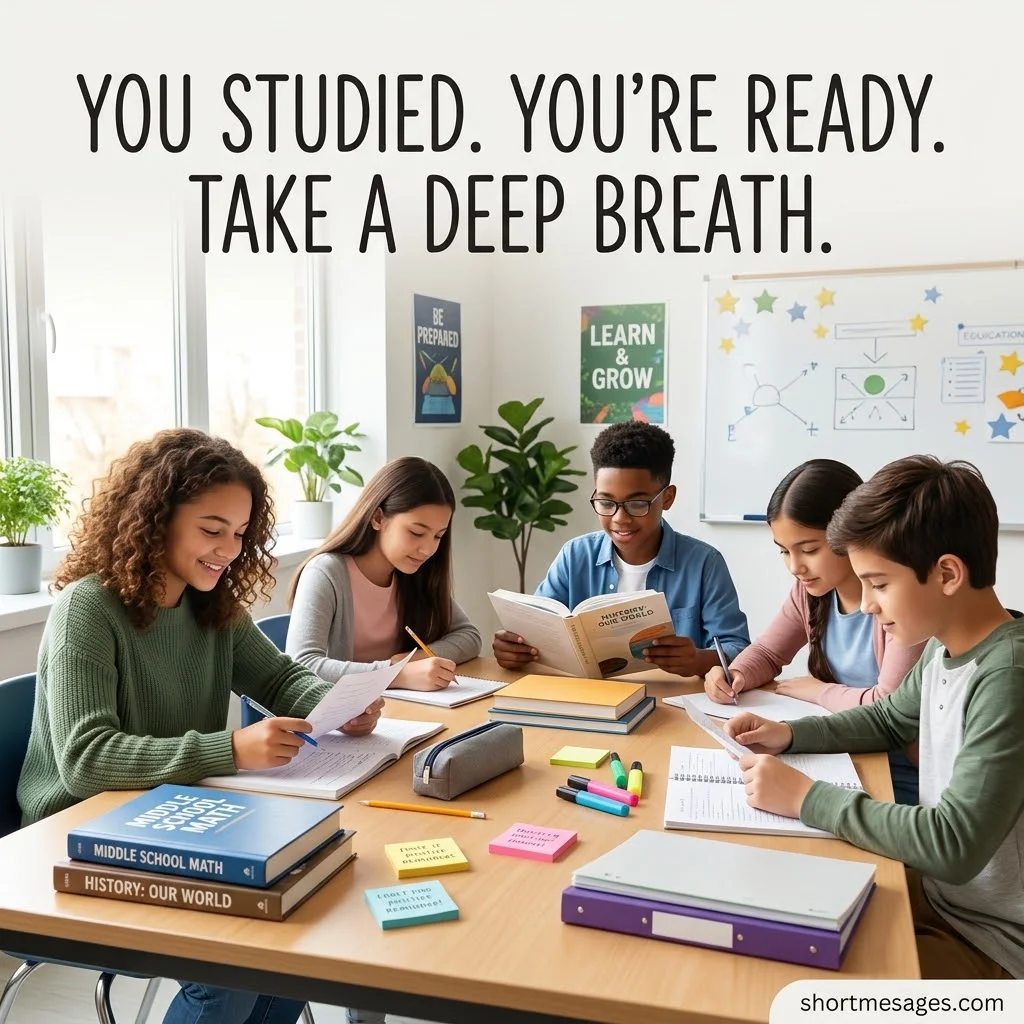 Middle School Students for Hard Days and Kindness