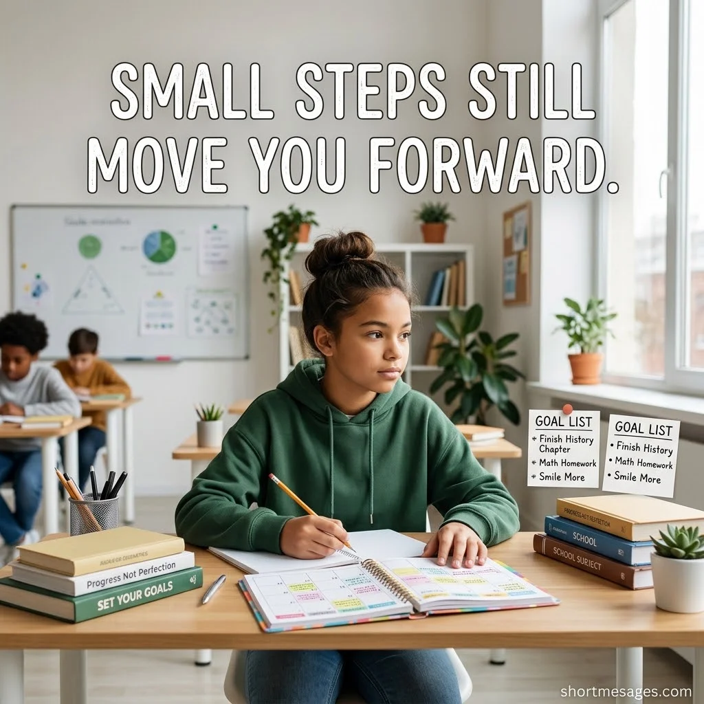 Positive Messages for Middle School Students for Success