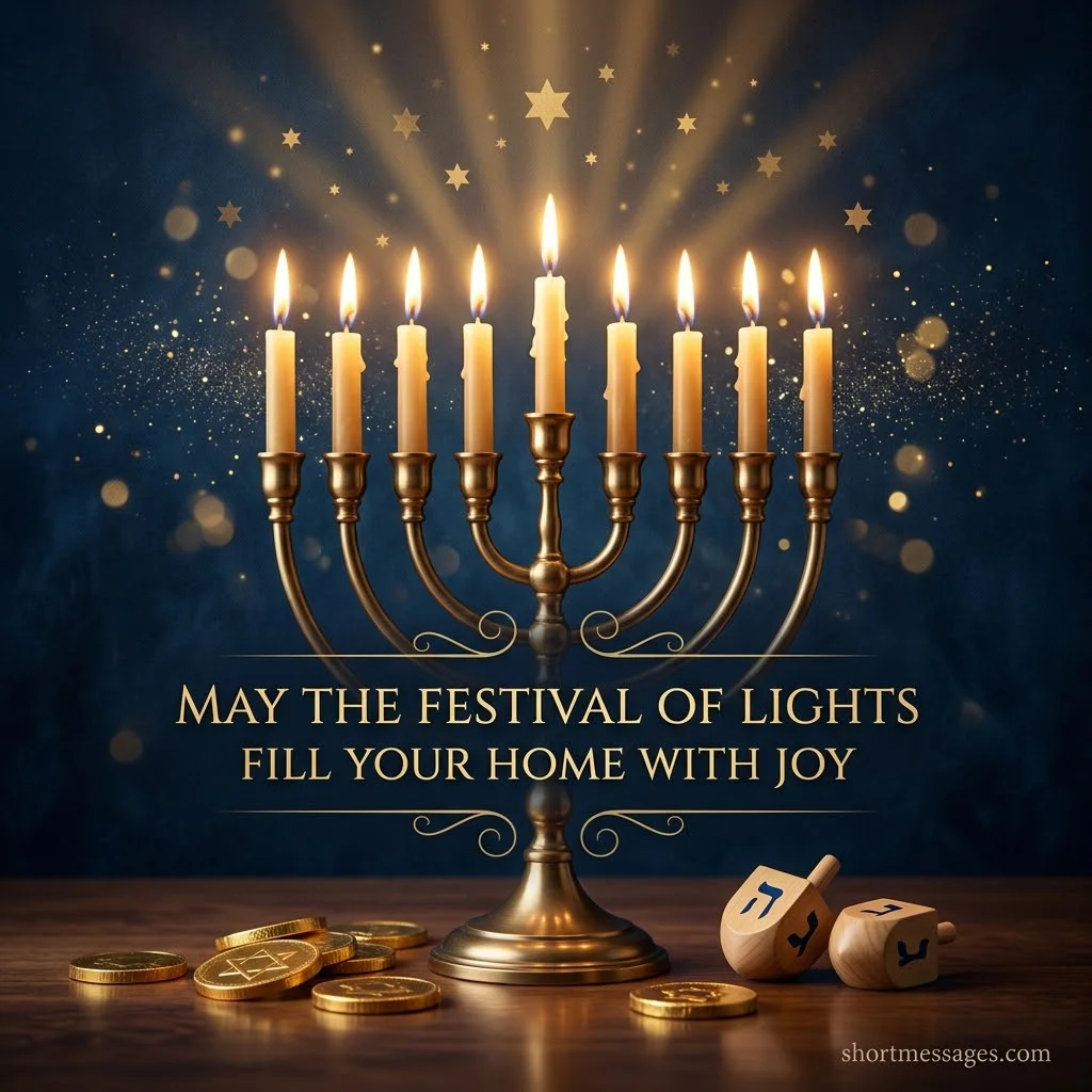 Short Hanukkah Wishes