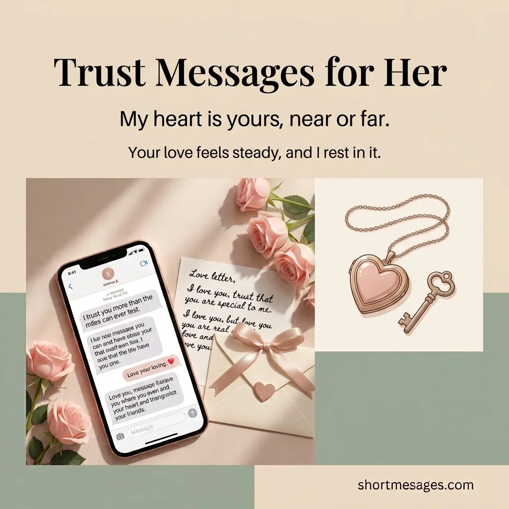 Short Trust Messages for Her in a Distance Relationship