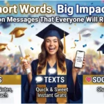 150 Short & Sweet Graduation Messages for Cards, Texts & Social Media