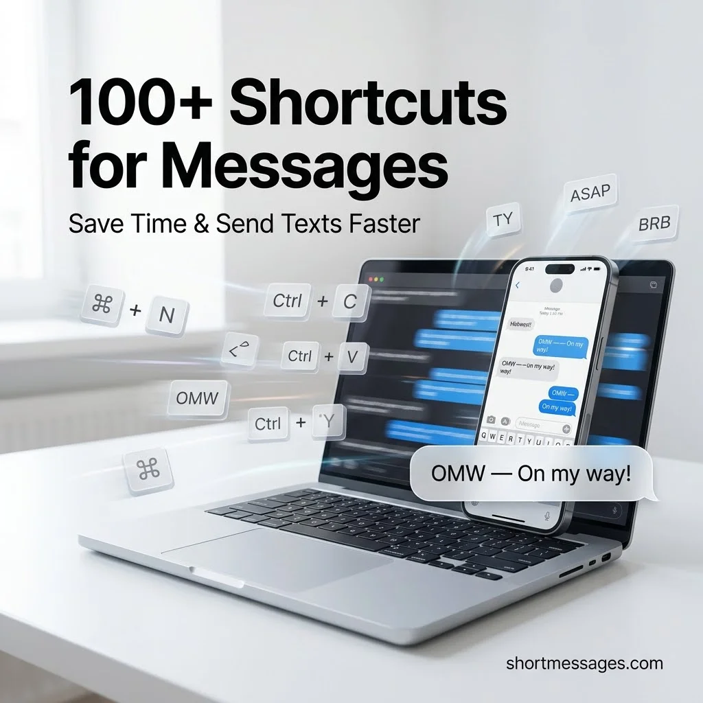 100+ Shortcuts for Messages