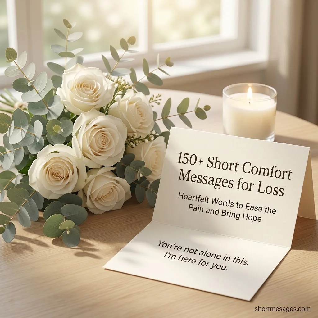 150+ Short Comfort Messages for Loss