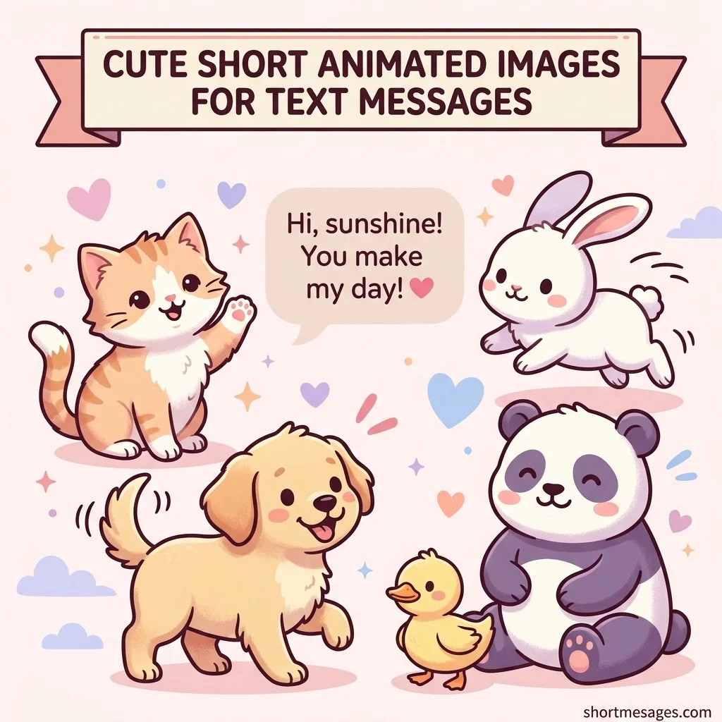 350+ Cute & Fun Short Animated Images for Text Messages